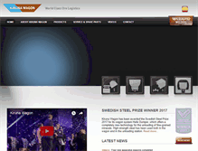 Tablet Screenshot of kirunawagon.com